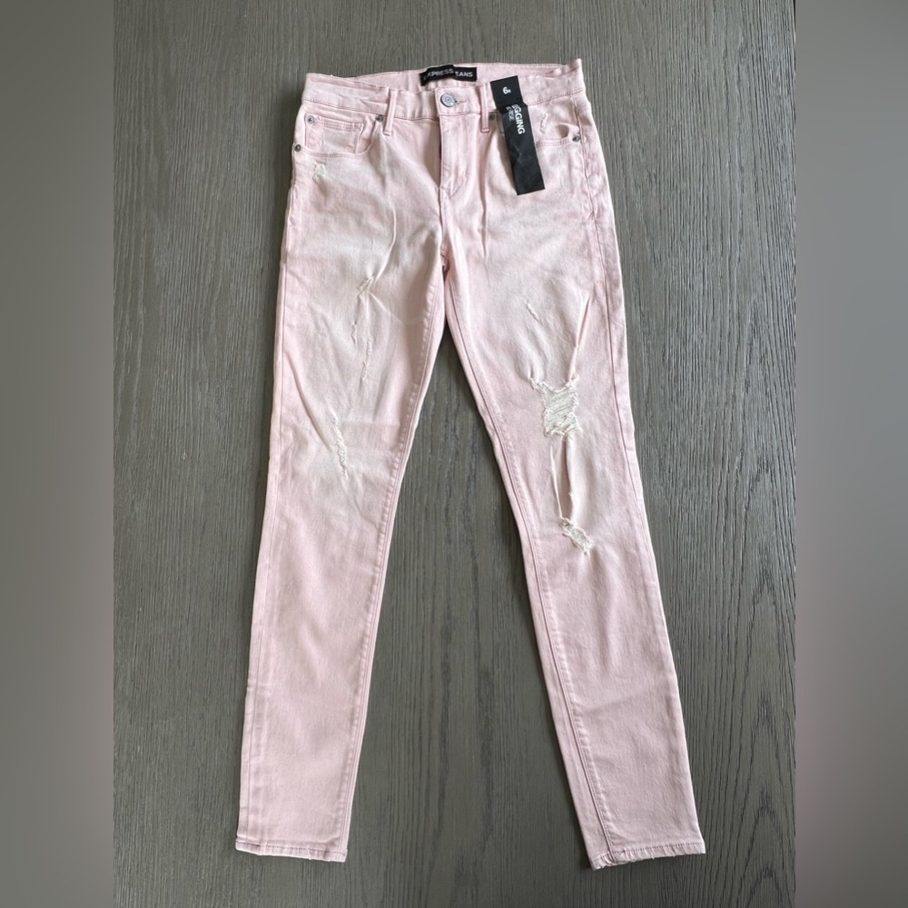 Women’s express jeggings mid rise size 6r regular length